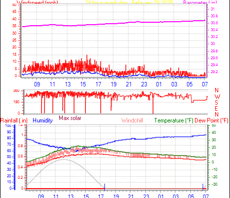 24 Hour Graph for Day 20